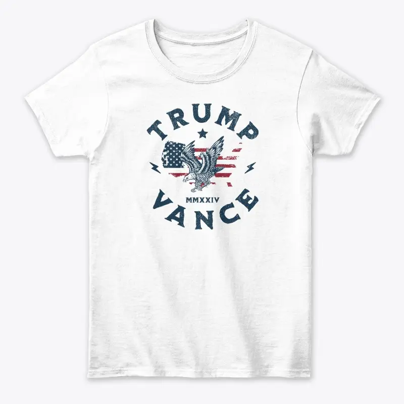 Trump Vance MMXXIV (with Eagle and Flag)