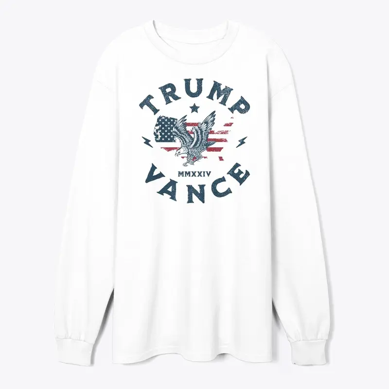 Trump Vance MMXXIV (with Eagle and Flag)