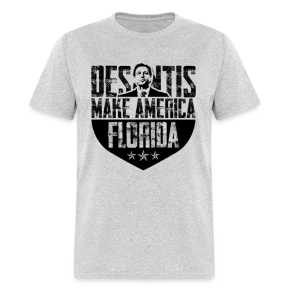 DeSantis Make America Florida T-Shirt in Grey