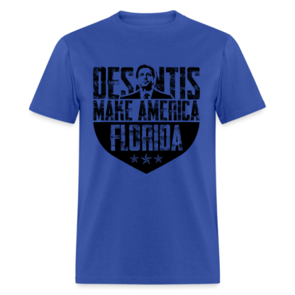 DeSantis Make America Florida T-Shirt in Blue