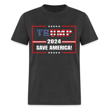 Trump 2024 Save America T-Shirt in Grey