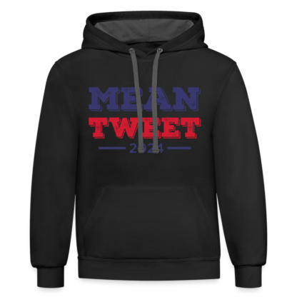 Mean Tweet 2024 Hoodie in Black