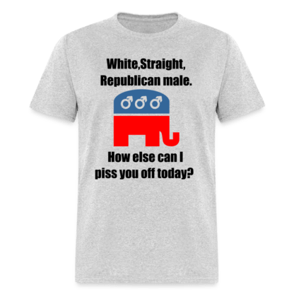 White Straight Republican Male T-Shirt