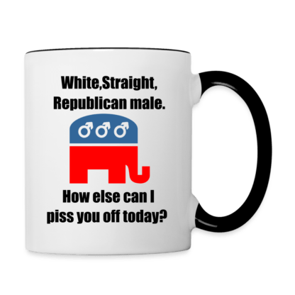 White Straight Republican Male Coffee Mug