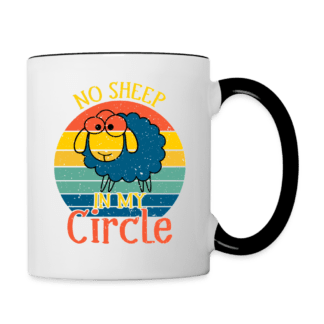 No Sheep In My Circle Coffee Mug