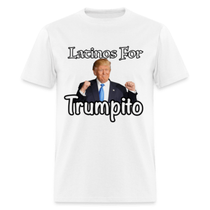 Latinos For Trumpito T-Shirt in White