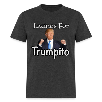 Latinos For Trumpito T-Shirt in Grey