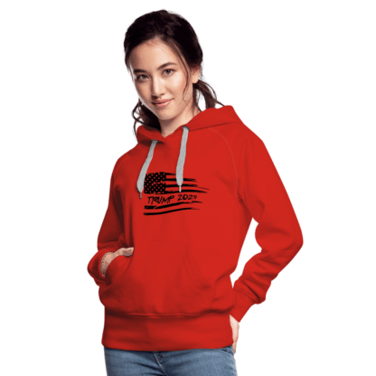 Red Trump 2024 Women’s Premium Hoodie