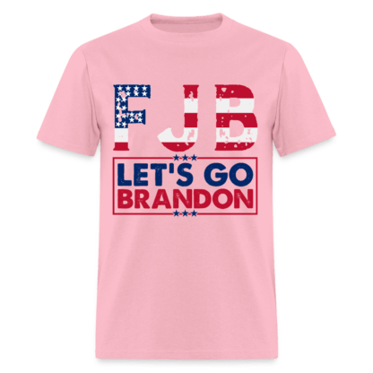 FJB Let's Go Brandon T-Shirt in Pink