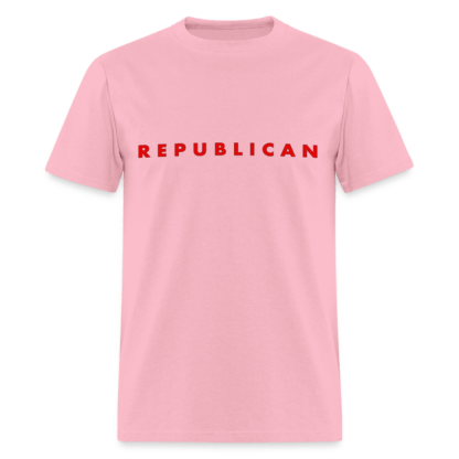 Republican T-Shirt in Pink Shirt