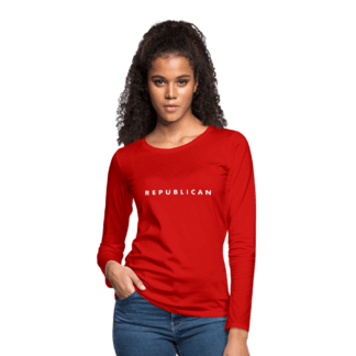 Red Republican Women's Premium Long Sleeve T-Shirt