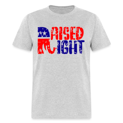 Raised Right T-Shirt (Republican) in Light Grey