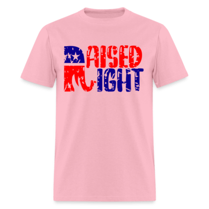 Raised Right T-Shirt (Republican) in Pink