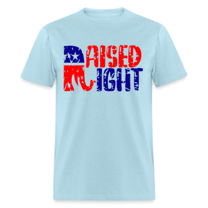 Raised Right T-Shirt (Republican) in Light Blue