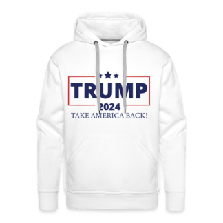 Trump 2024 Take America Back Men's Premium Hoodie