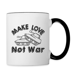 Make Love Not War Coffee Mug