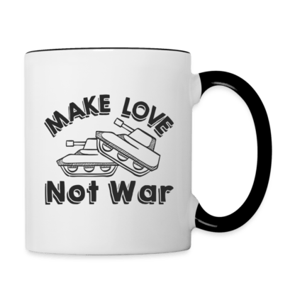 Make Love Not War Coffee Mug