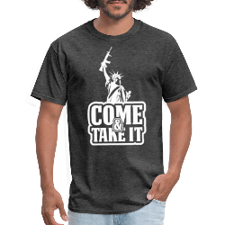 Come & Take It T-Shirt Statute of Liberty 2nd Amendment