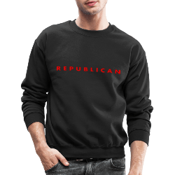 Republican Sweatshirt with Red Letters