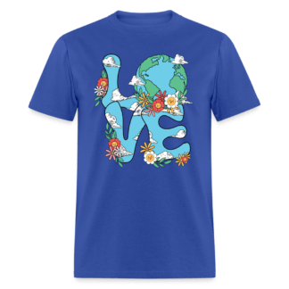 Floral LOVE Earth Day T-Shirt