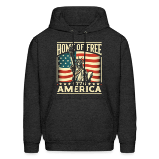 America Home of the Free 1776 Hoodie (Statute of Liberty)